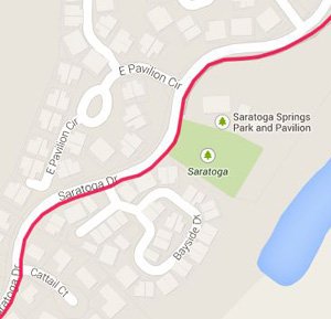 Map View on a Google Map