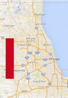 Fox River Trail Map Area