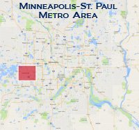 Minnetonka, Minnesota map area