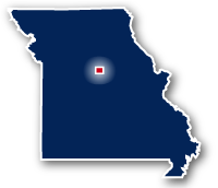 M-K-T Nature & Fitness Trail Missouri map area