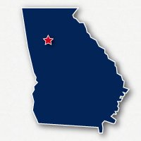 Silhouette of Georgia