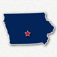 Map of Iowa