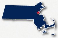 Map of Massachusetts