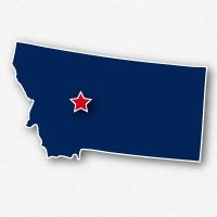 Map of Montana