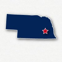 Map of Nebraska