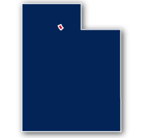 Old Emigration Trail Utah map area