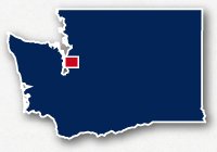 Seattle Washington map area