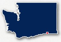 Walla Walla, Washington map area